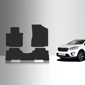 CUSTOM FIT FOR KIA Sorento 2014 1st & 2nd Row Mat Set