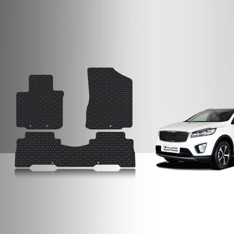 CUSTOM FIT FOR KIA Sorento 2014 1st & 2nd Row Mat Set
