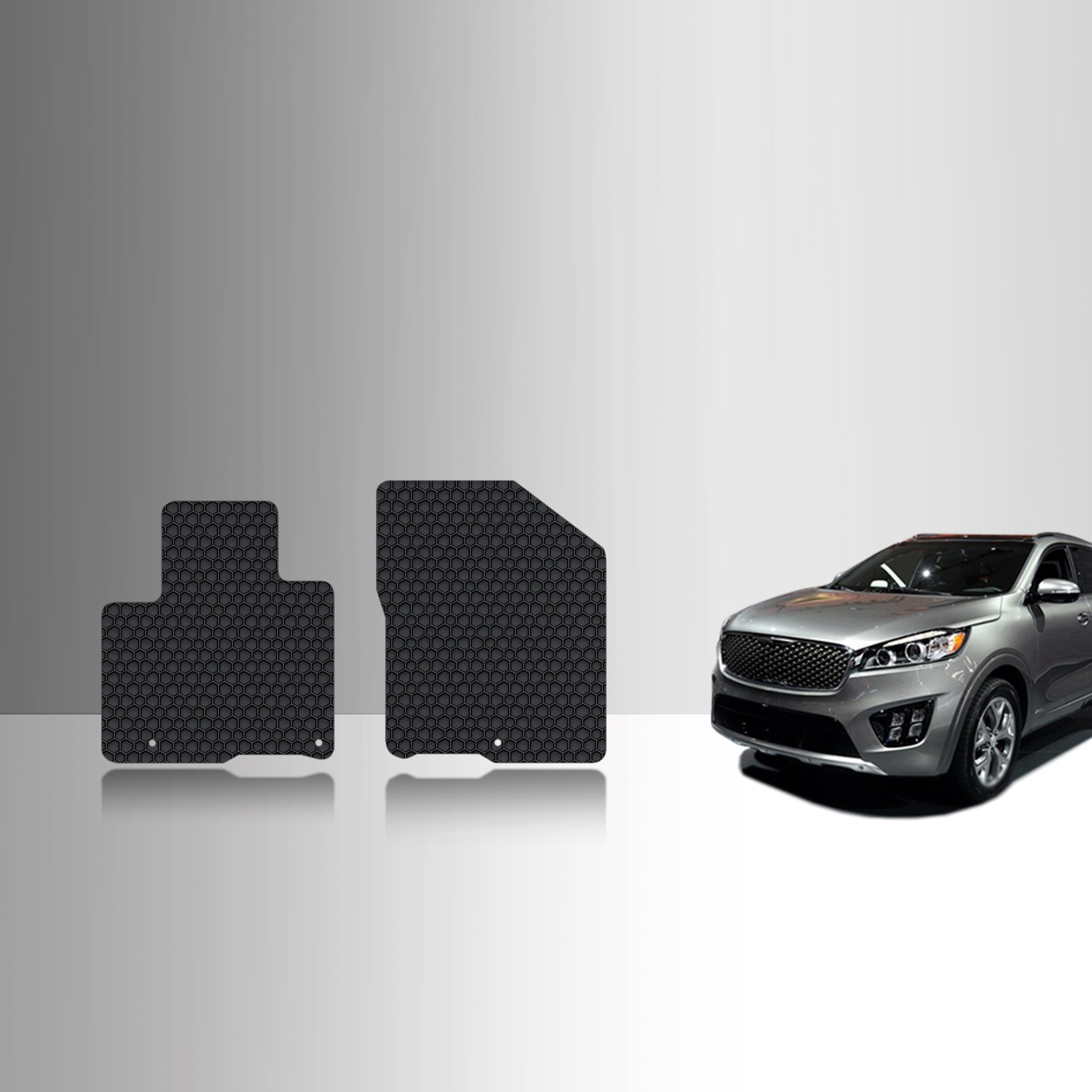 CUSTOM FIT FOR KIA Sorento 2018 1st Row Mat Set