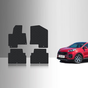 CUSTOM FIT FOR KIA Sportage 2016 1st & 2nd Row Mat Set