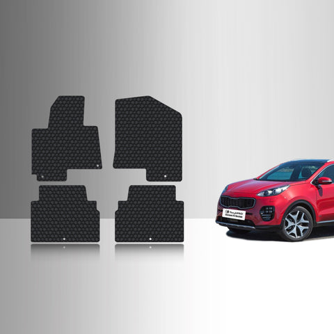 CUSTOM FIT FOR KIA Sportage 2016 1st & 2nd Row Mat Set