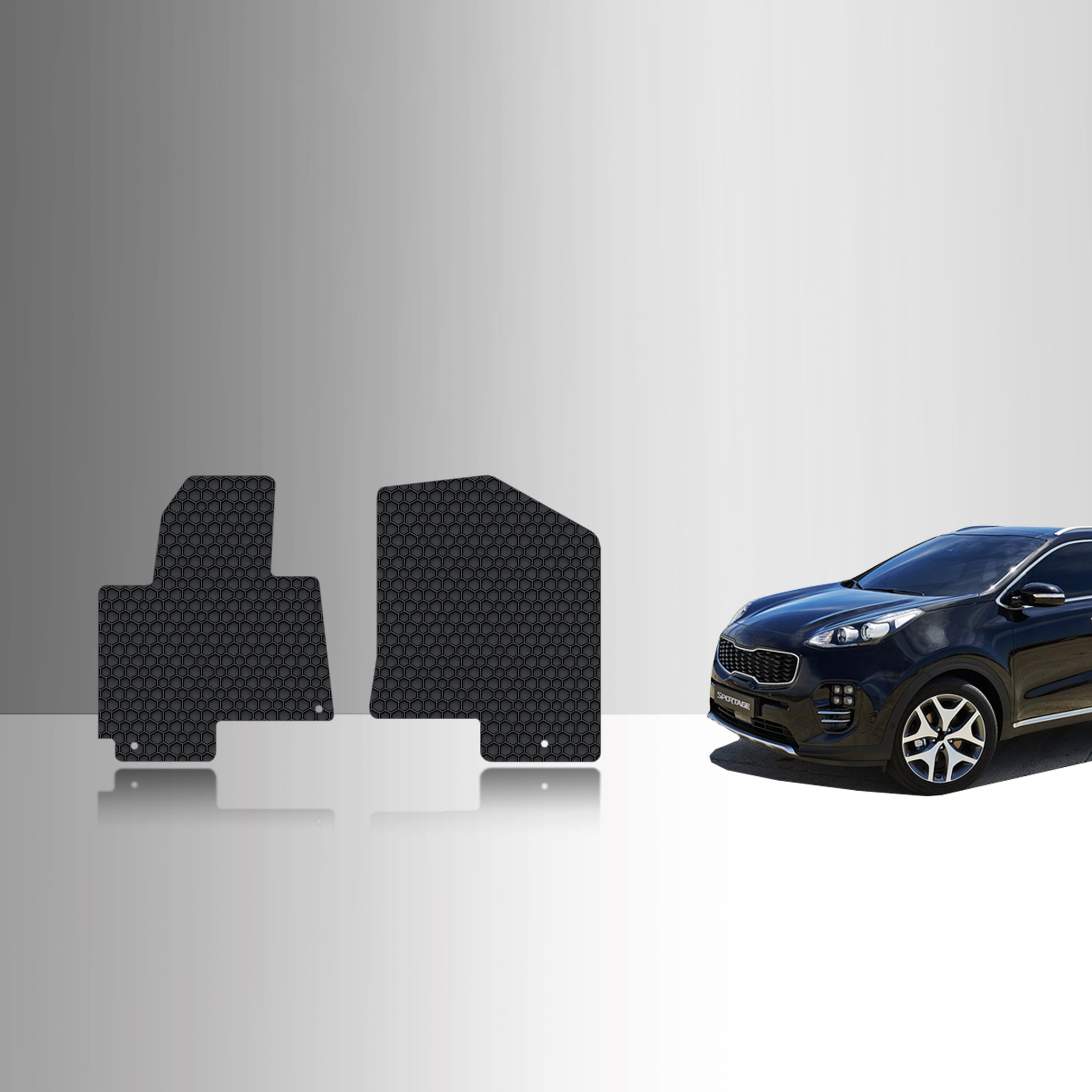 CUSTOM FIT FOR KIA Sportage 2017 Two Front Mats