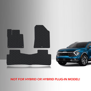 CUSTOM FIT FOR KIA Sportage 2023 1st & 2nd Row Mat Set