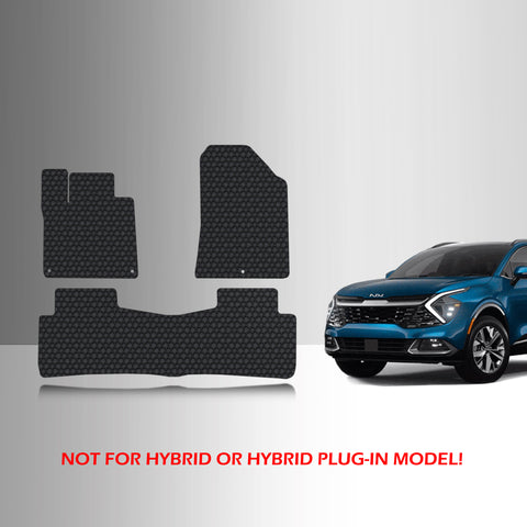 CUSTOM FIT FOR KIA Sportage 2023 1st & 2nd Row Mat Set