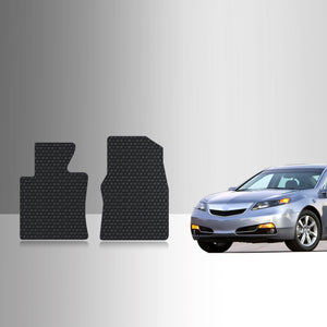 CUSTOM FIT FOR ACURA TL 2013 Two Front Mats