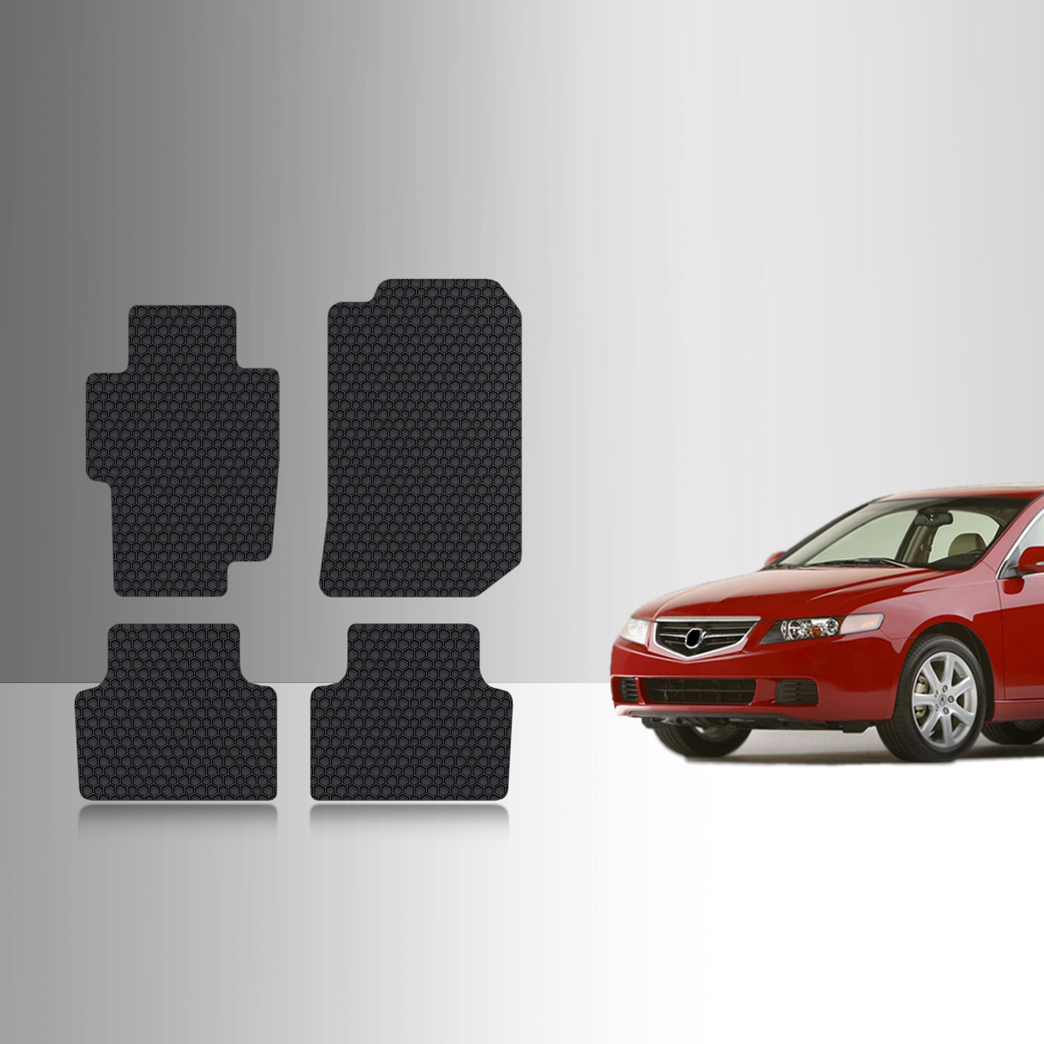 CUSTOM FIT FOR ACURA TSX 2007 1st & 2nd Row