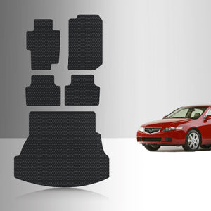 CUSTOM FIT FOR ACURA TSX 2007 Full Set Floor + Cargo Mats