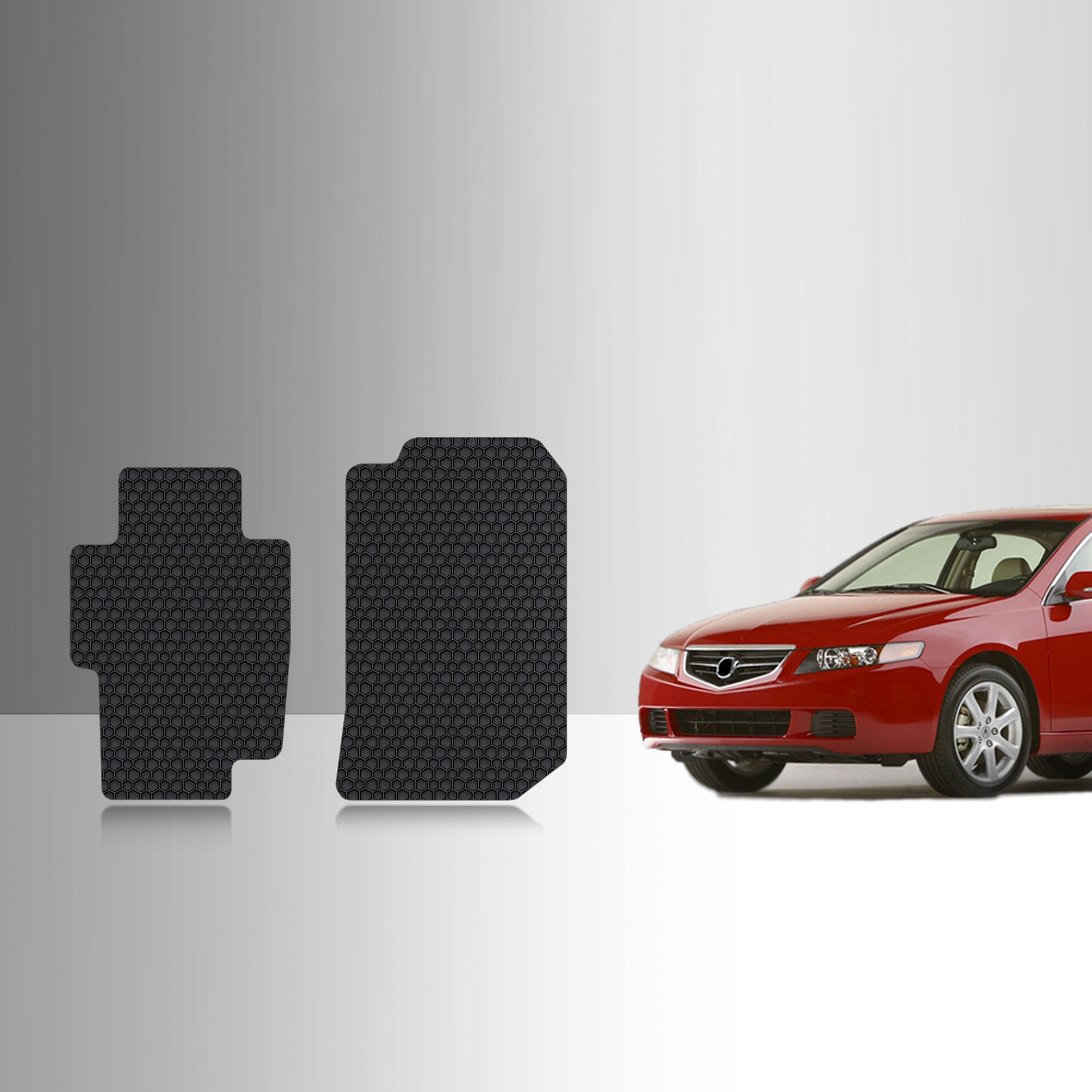 CUSTOM FIT FOR ACURA TSX 2004 Two Front Mats