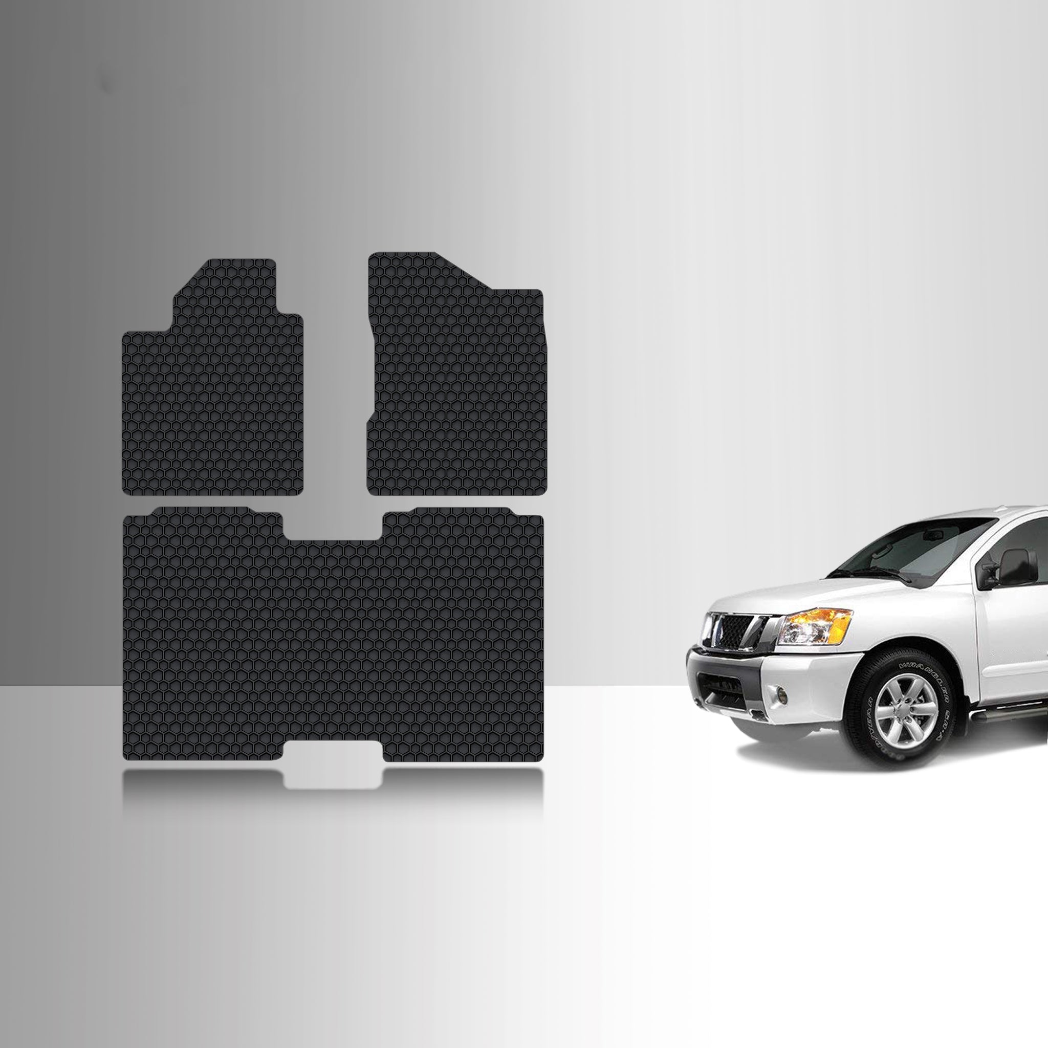 CUSTOM FIT FOR NISSAN Titan 2011 1st & 2nd Row Crew Cab