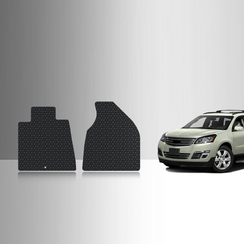 CUSTOM FIT FOR CHEVROLET Traverse 2009 Two Front Mats BUCKET