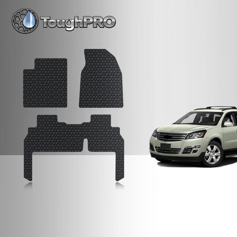 CUSTOM FIT FOR CHEVROLET Traverse 2009 1st & 2nd Row 2nd Row  BENCH SEATING