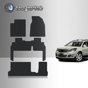CUSTOM FIT FOR CHEVROLET Traverse 2010 Front Row  2nd Row  3rd Row 2nd Row  BENCH SEATING