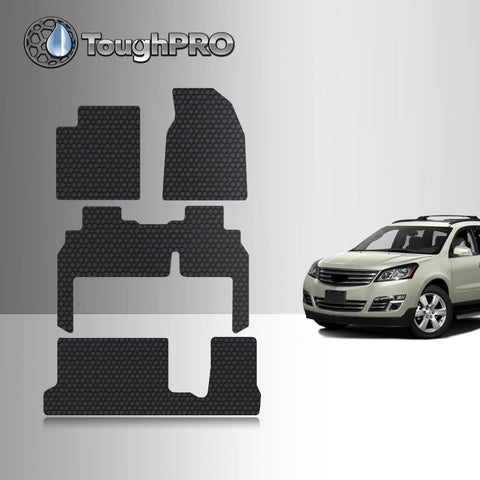 CUSTOM FIT FOR CHEVROLET Traverse 2009 Front Row  2nd Row  3rd Row 2nd Row  BENCH SEATING