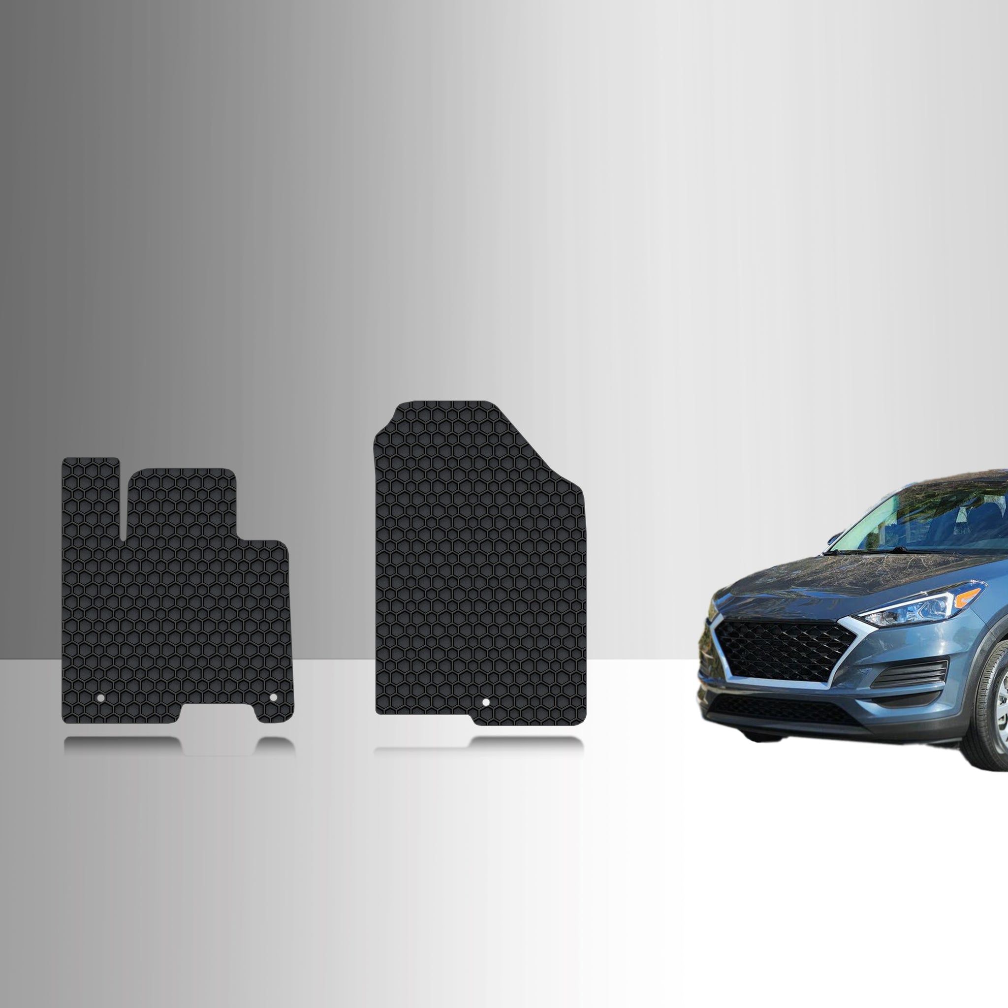 CUSTOM FIT FOR HYUNDAI Tucson Hybrid 2024 Two Front Mats
