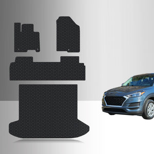 CUSTOM FIT FOR HYUNDAI Tucson 2024 Full Set Floor + Cargo Mats