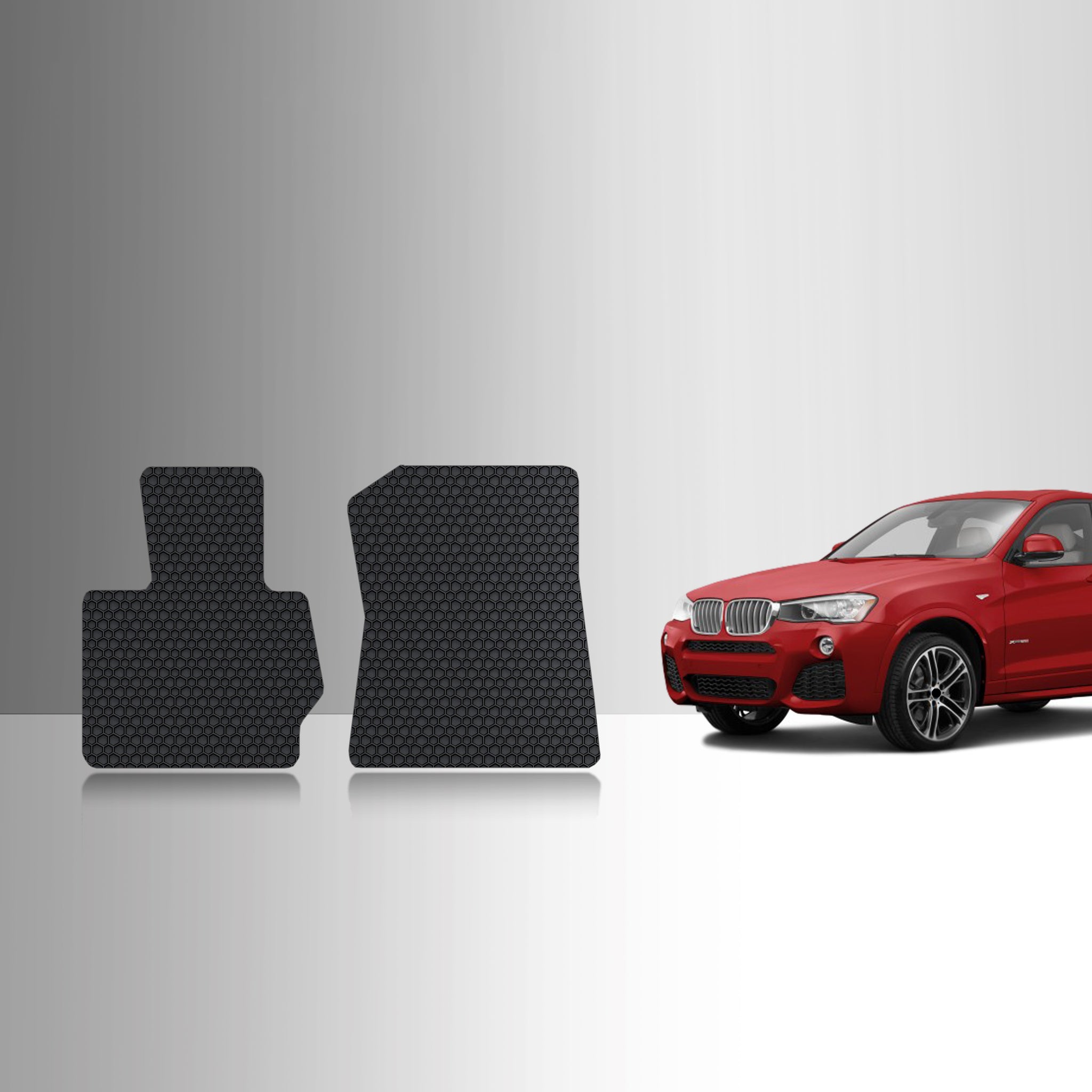 CUSTOM FIT FOR BMW X4 2018 Two Front Mats