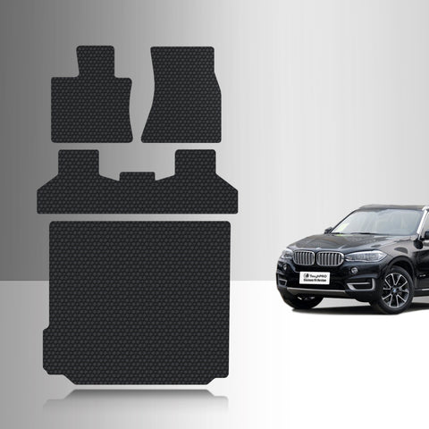 CUSTOM FIT FOR BMW X5 2015 Full Set Floor + Cargo Mats