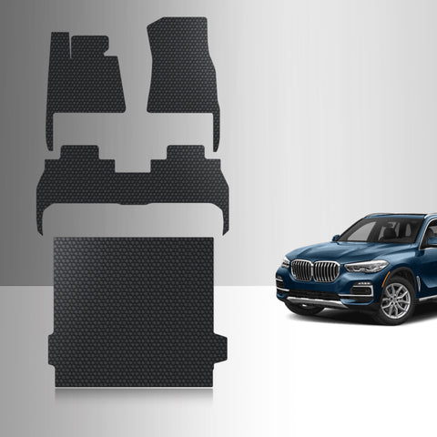 CUSTOM FIT FOR BMW X5 2024 Full Set Floor + Cargo Mats