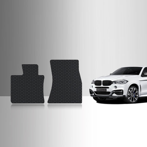 CUSTOM FIT FOR BMW X6 2018 Two Front Mats