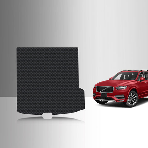 CUSTOM FIT FOR VOLVO XC90 Recharge 2024 Cargo Mat When 3rd Row Down