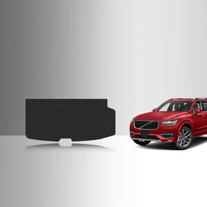 CUSTOM FIT FOR VOLVO XC90 Recharge 2024 Cargo Mat When 3rd Row Up