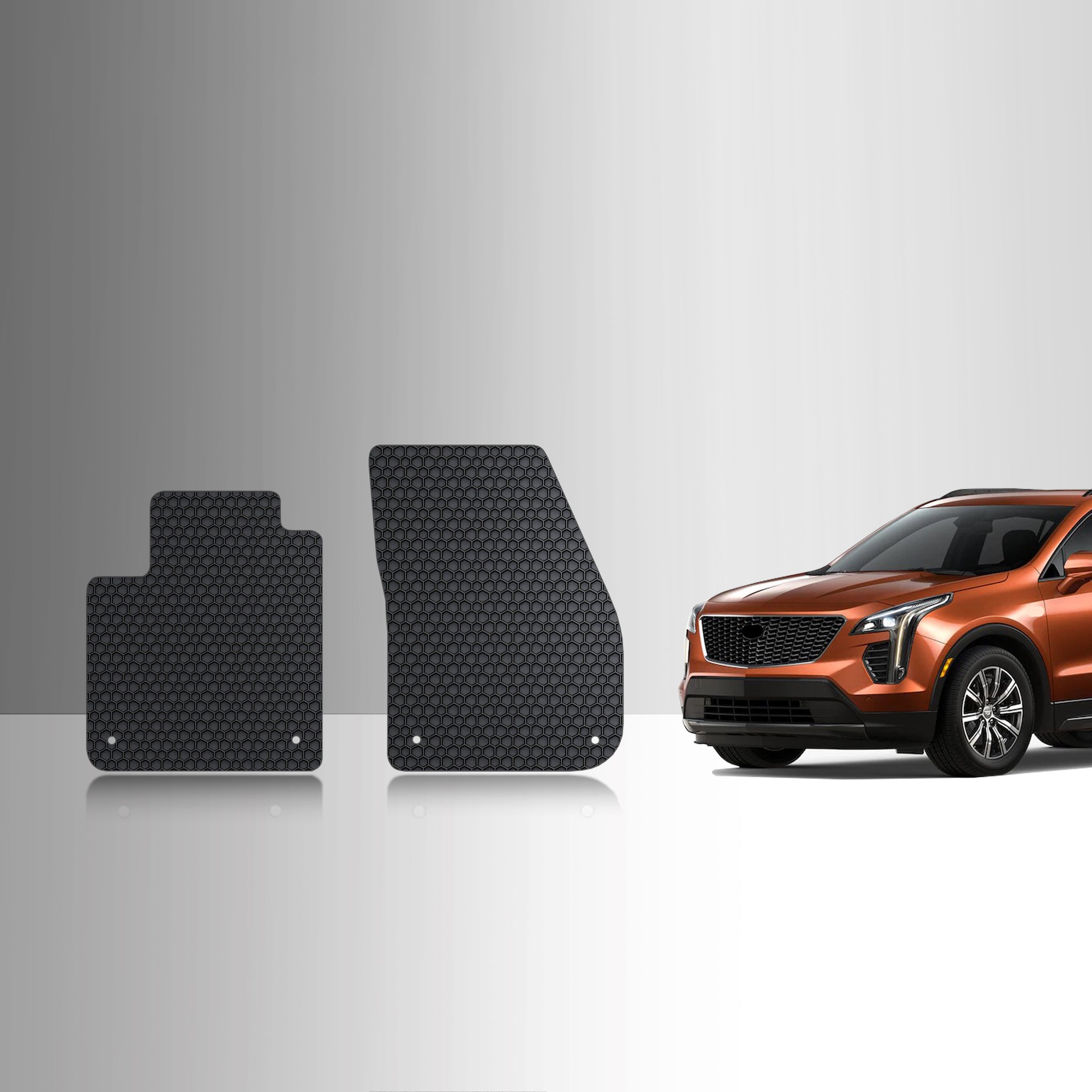 CUSTOM FIT FOR CADILLAC XT4 2021 Two Front Mats