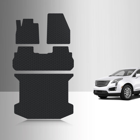 CUSTOM FIT FOR CADILLAC XT5 2019 Full Set Floor + Cargo Mats