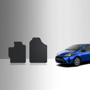 CUSTOM FIT FOR TOYOTA Yaris 2011 Two Front Mats