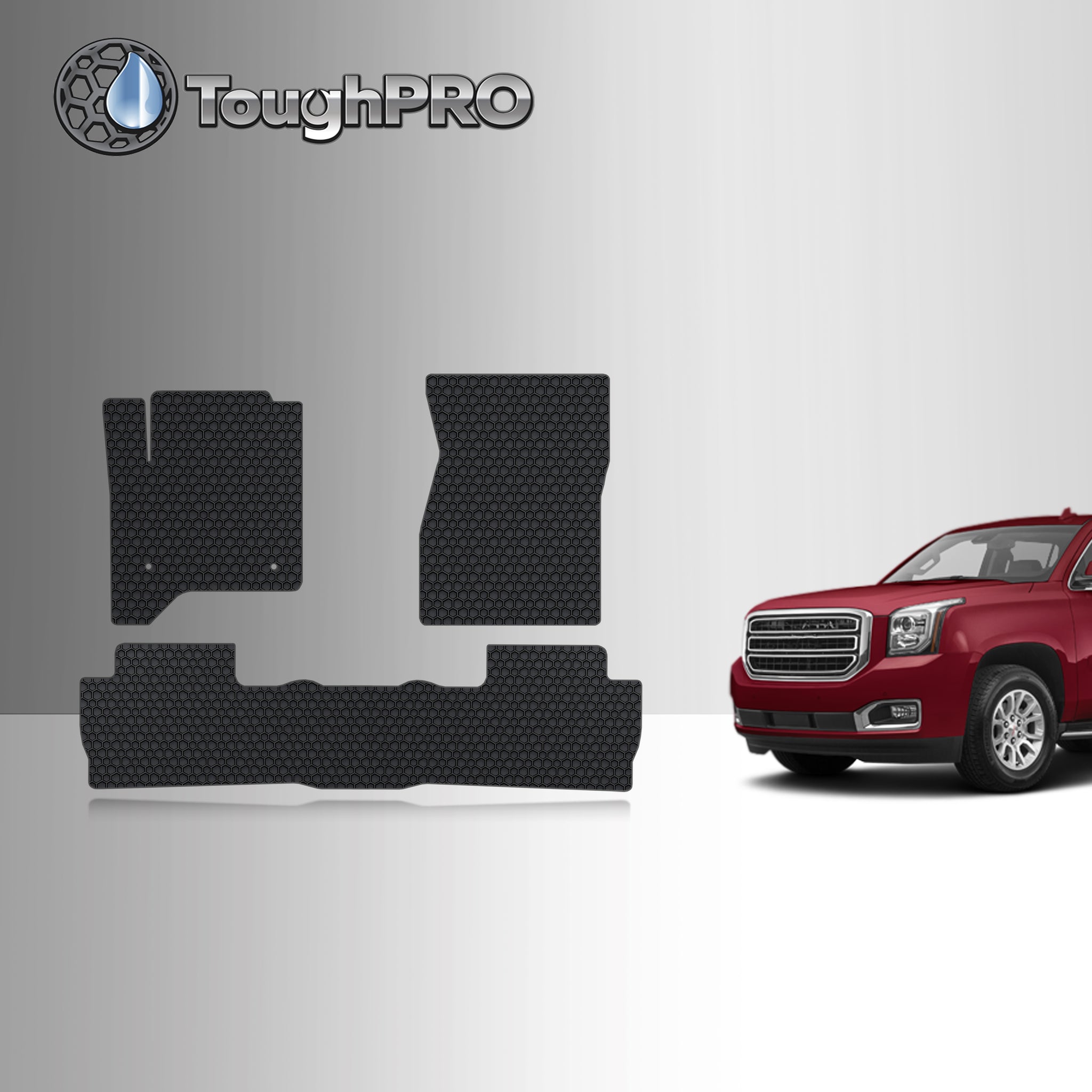 CUSTOM FIT FOR GMC Yukon XL 2015 1st & 2nd Row