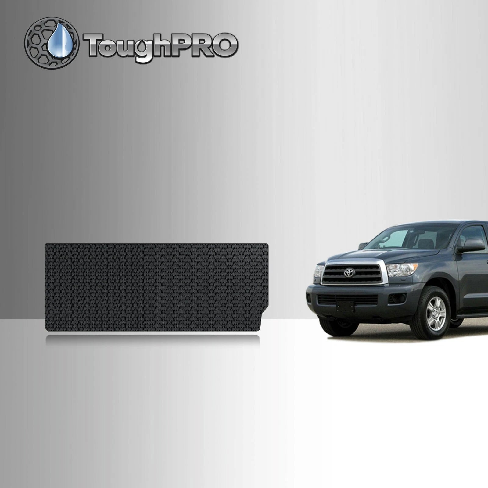 CUSTOM FIT FOR TOYOTA Sequoia 2007 Cargo Mat (3rd Row Up)