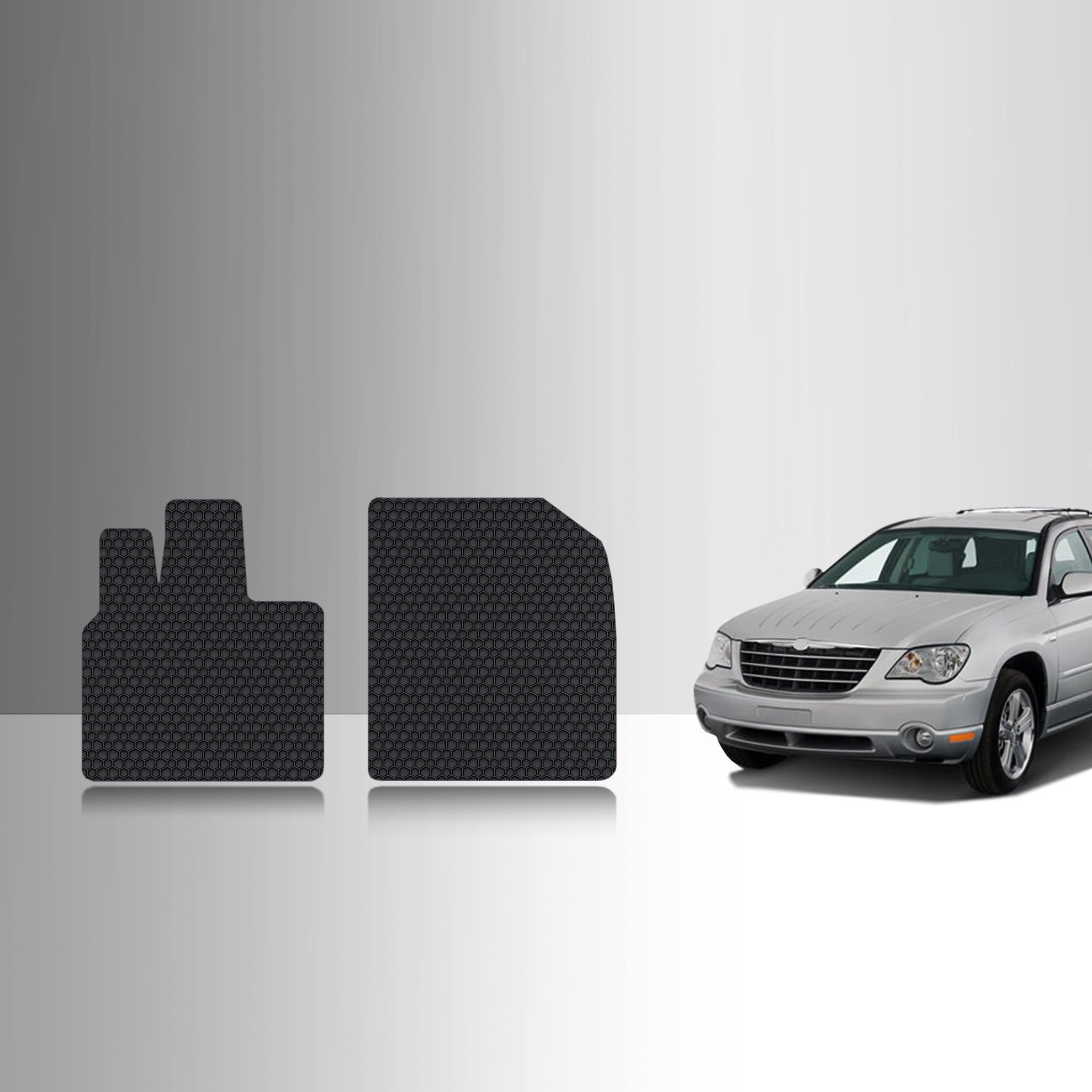 CUSTOM FIT FOR CHRYSLER Pacifica 2008 Two Front Mats