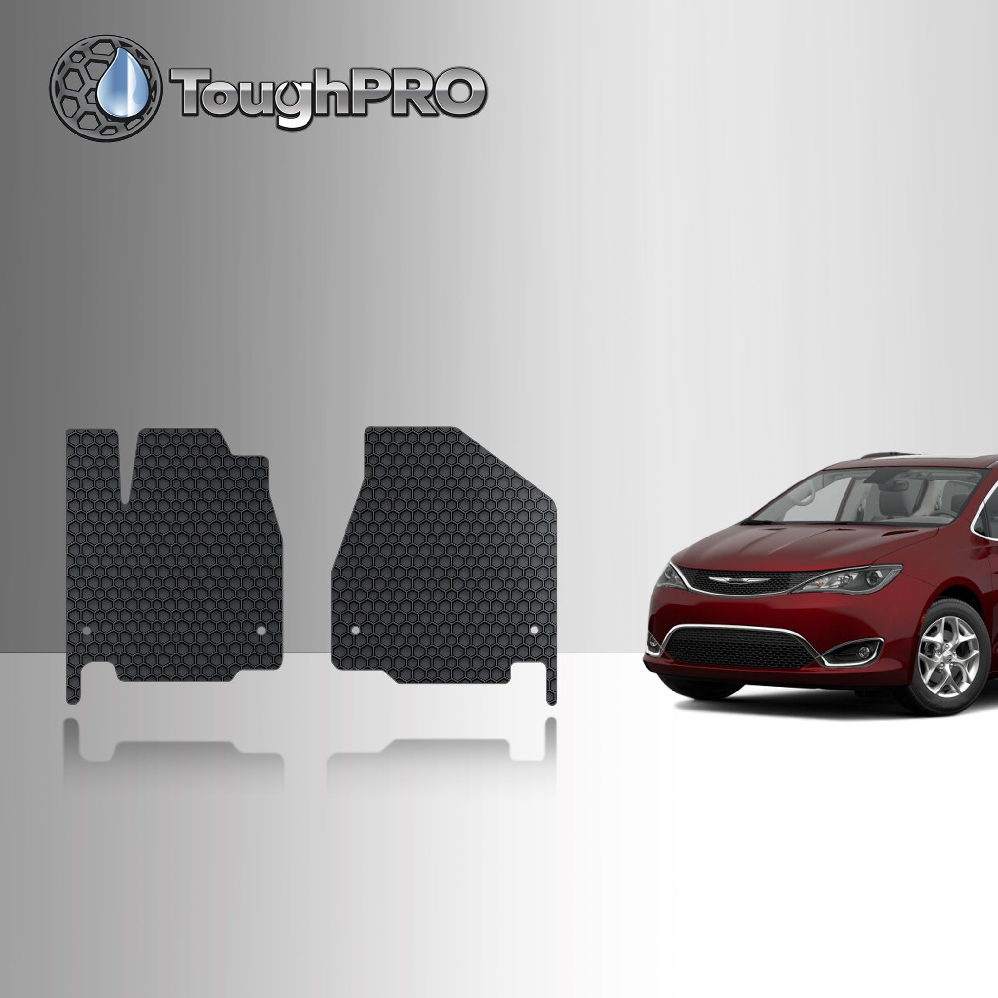 CUSTOM FIT FOR CHRYSLER Pacifica Hybrid 2023 Touring Trim Two Front Mats