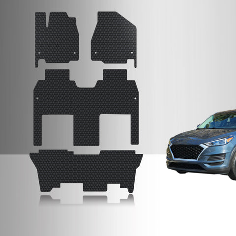 CUSTOM FIT FOR CHRYSLER Pacifica Hybrid 2019 1st + 2nd + 3rd Mats