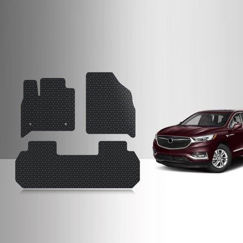CUSTOM FIT FOR BUICK Enclave 2021 1st & 2nd Row Mats