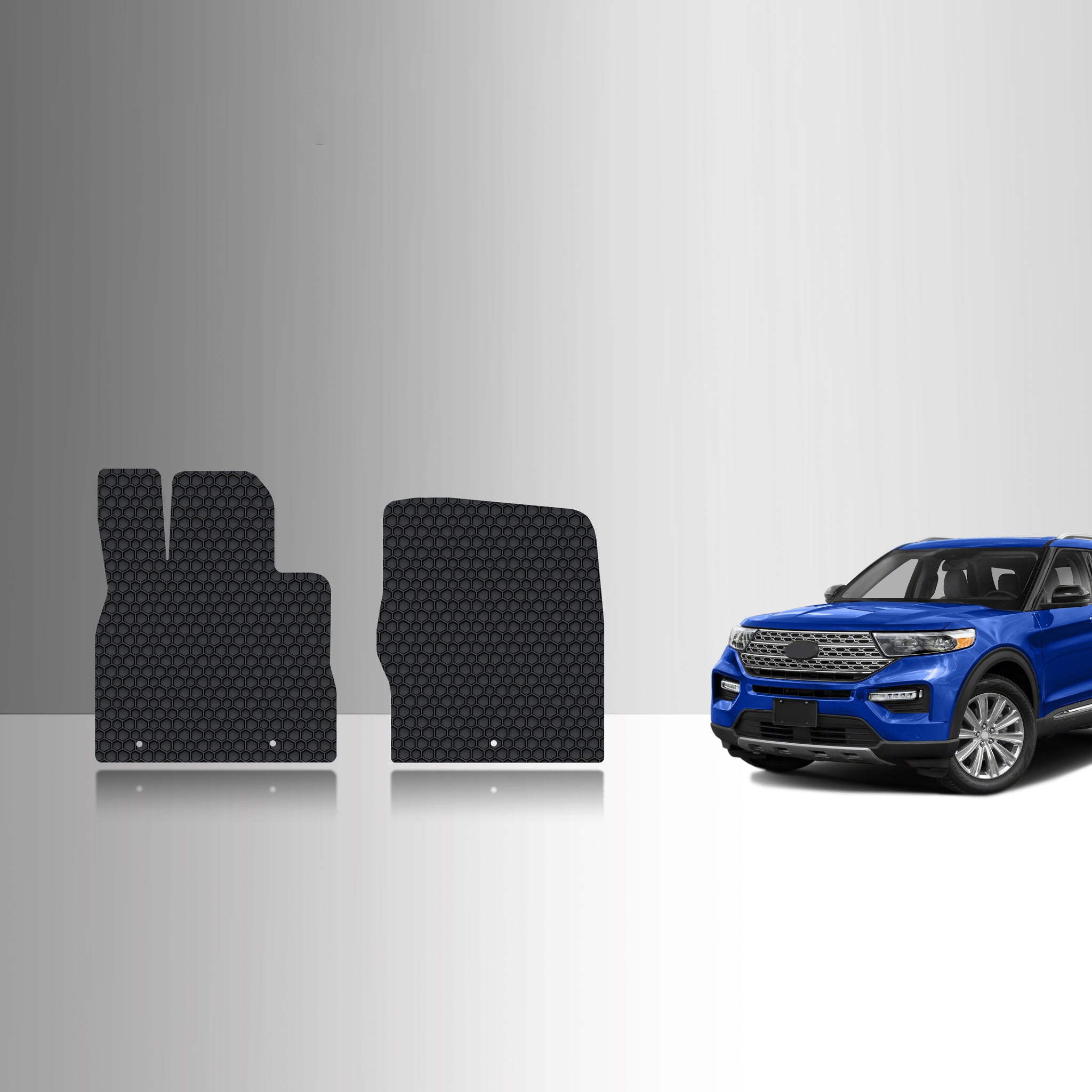 CUSTOM FIT FOR FORD Explorer 2024 Two Front Mats