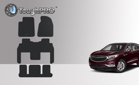 CUSTOM FIT FOR GMC Acadia 2007 Front Row  2nd Row  3rd Row 2nd Row  BUCKET SEATING