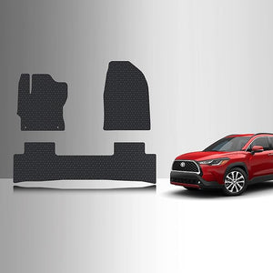 CUSTOM FIT FOR TOYOTA Corolla Cross 2026 1st & 2nd Row