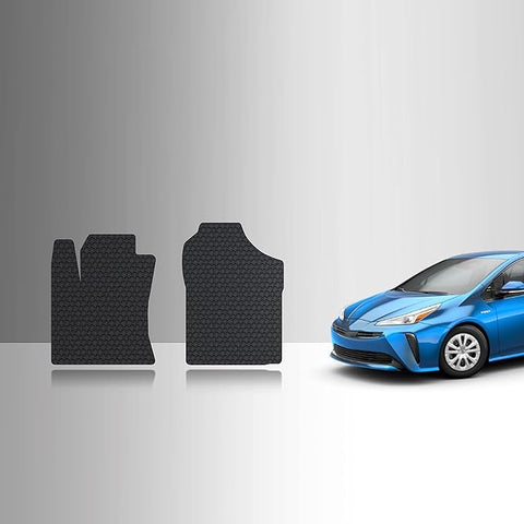 CUSTOM FIT FOR TOYOTA Prius Prime 2021 Two Front Mats