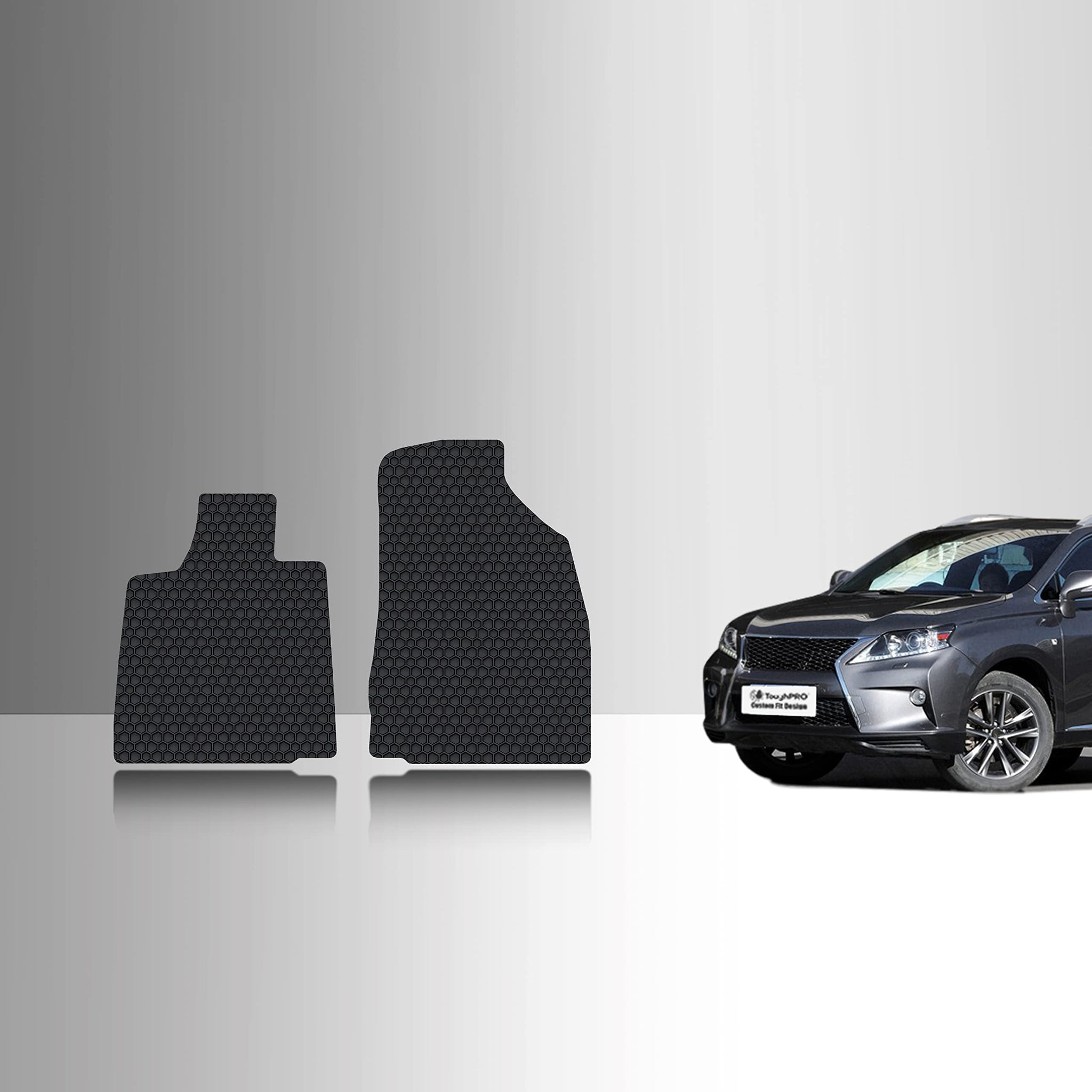 CUSTOM FIT FOR LEXUS RX450H 2015 Two Front Mats