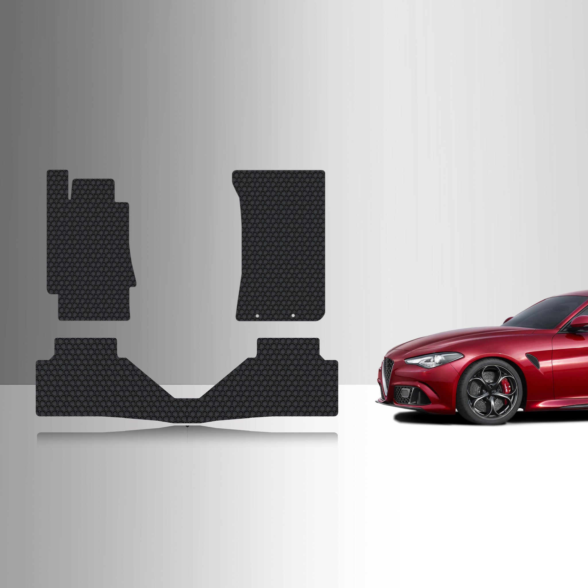 CUSTOM FIT FOR ALFA ROMEO Giulia 2024 RWD 1st & 2nd Row