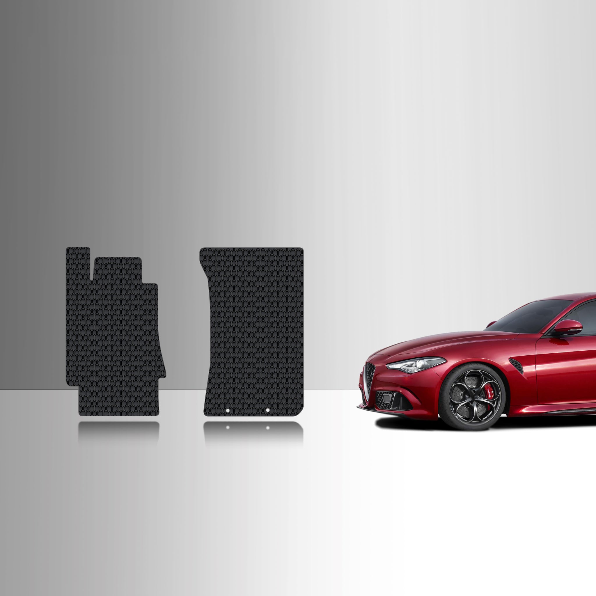 CUSTOM FIT FOR ALFA ROMEO Giulia 2019 RWD Two Front Mats