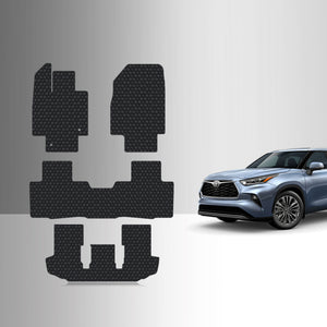 CUSTOM FIT FOR TOYOTA Highlander 2020 Front Row, 2nd Row, 3rd Row