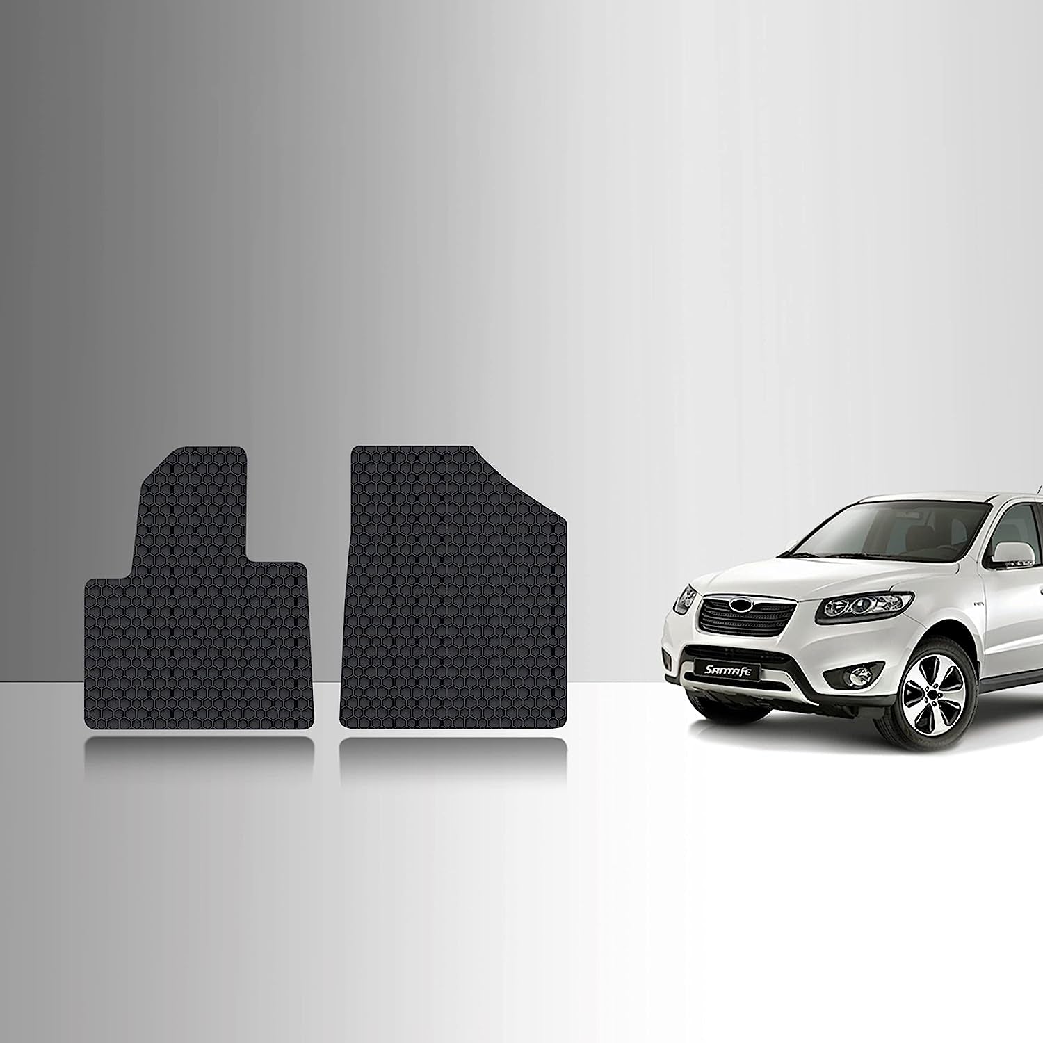 CUSTOM FIT FOR HYUNDAI Santa Fe (Limited) 2017 Two Front Mats