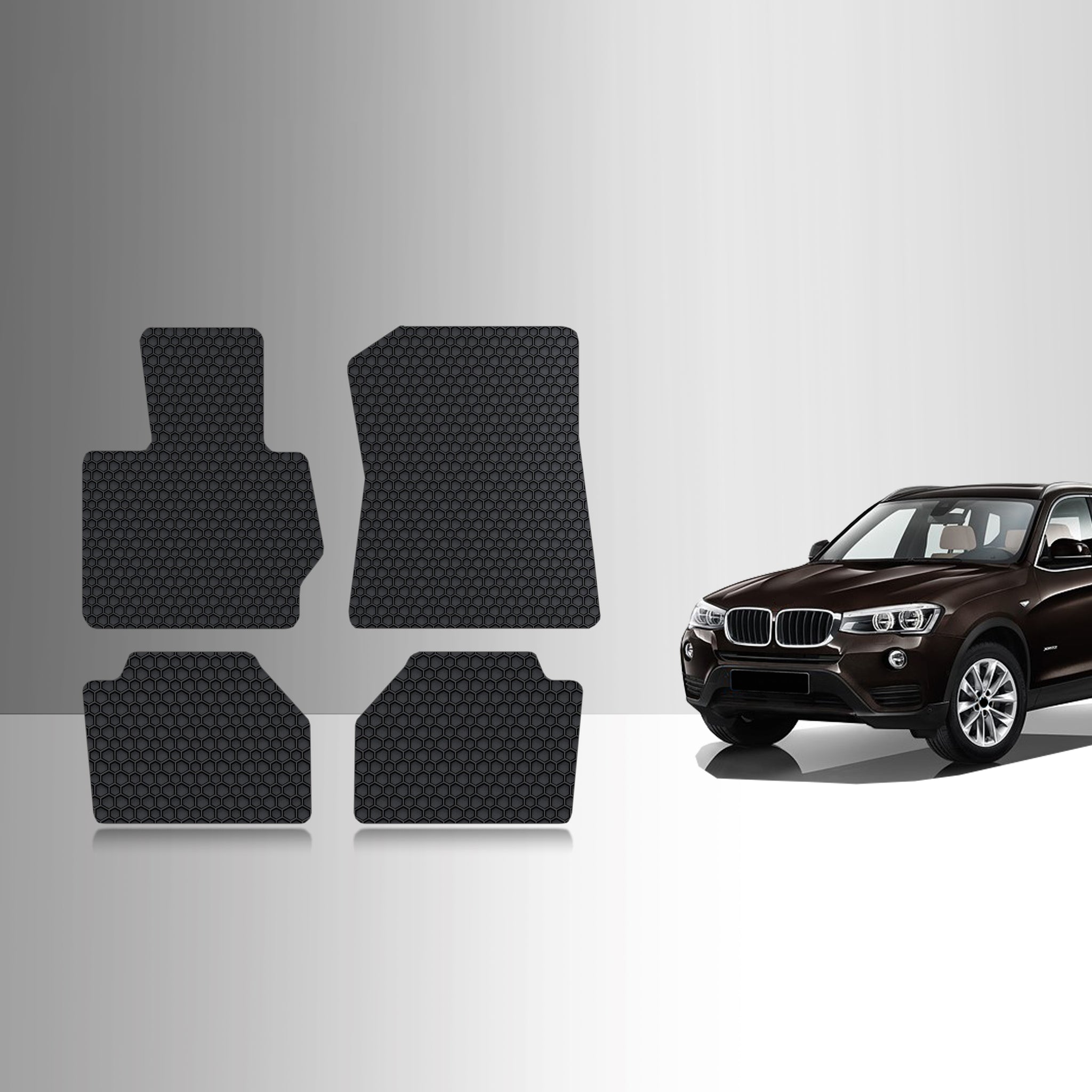 CUSTOM FIT FOR BMW X3 2006 1st & 2nd Row
