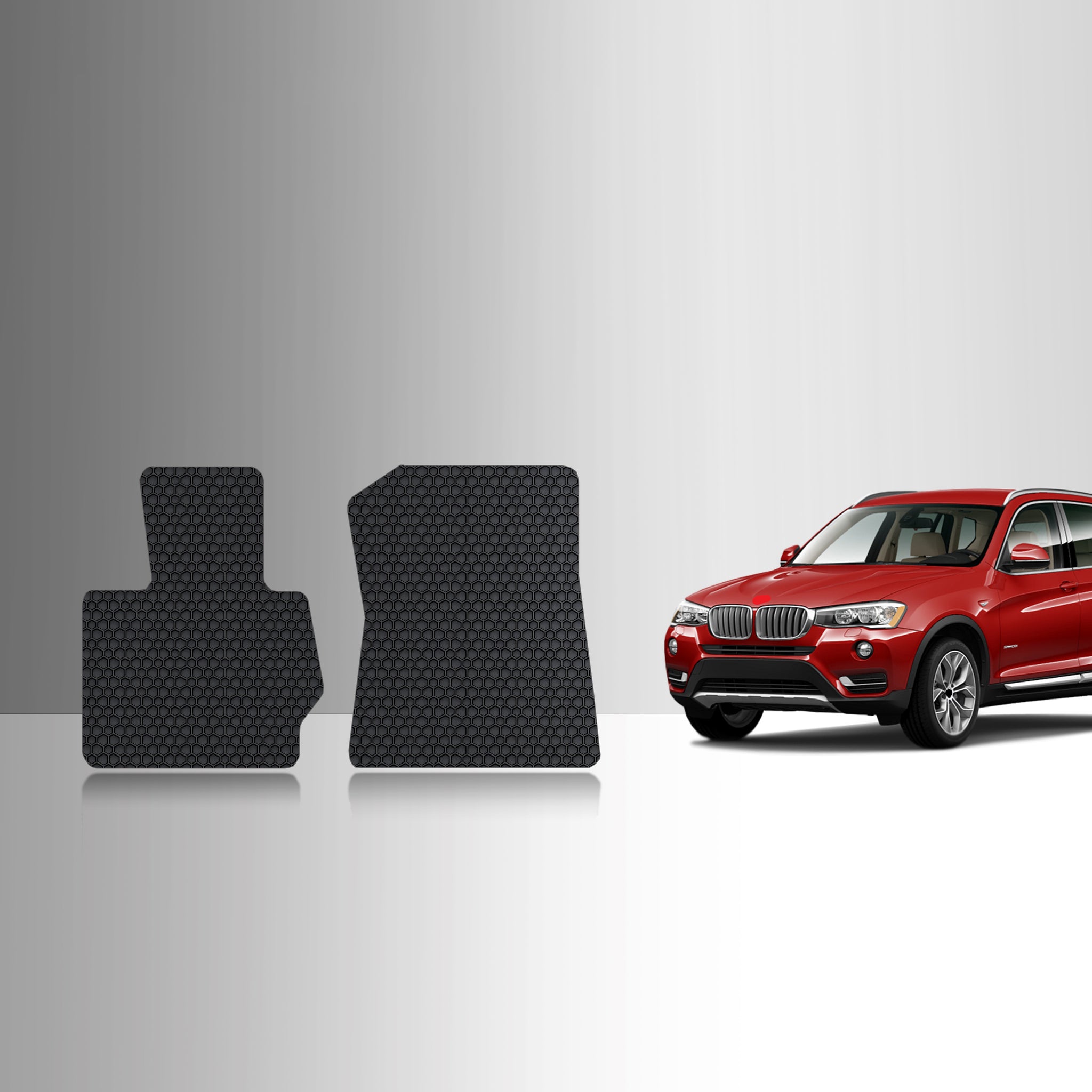 CUSTOM FIT FOR BMW X3 2011 Two Front Mats