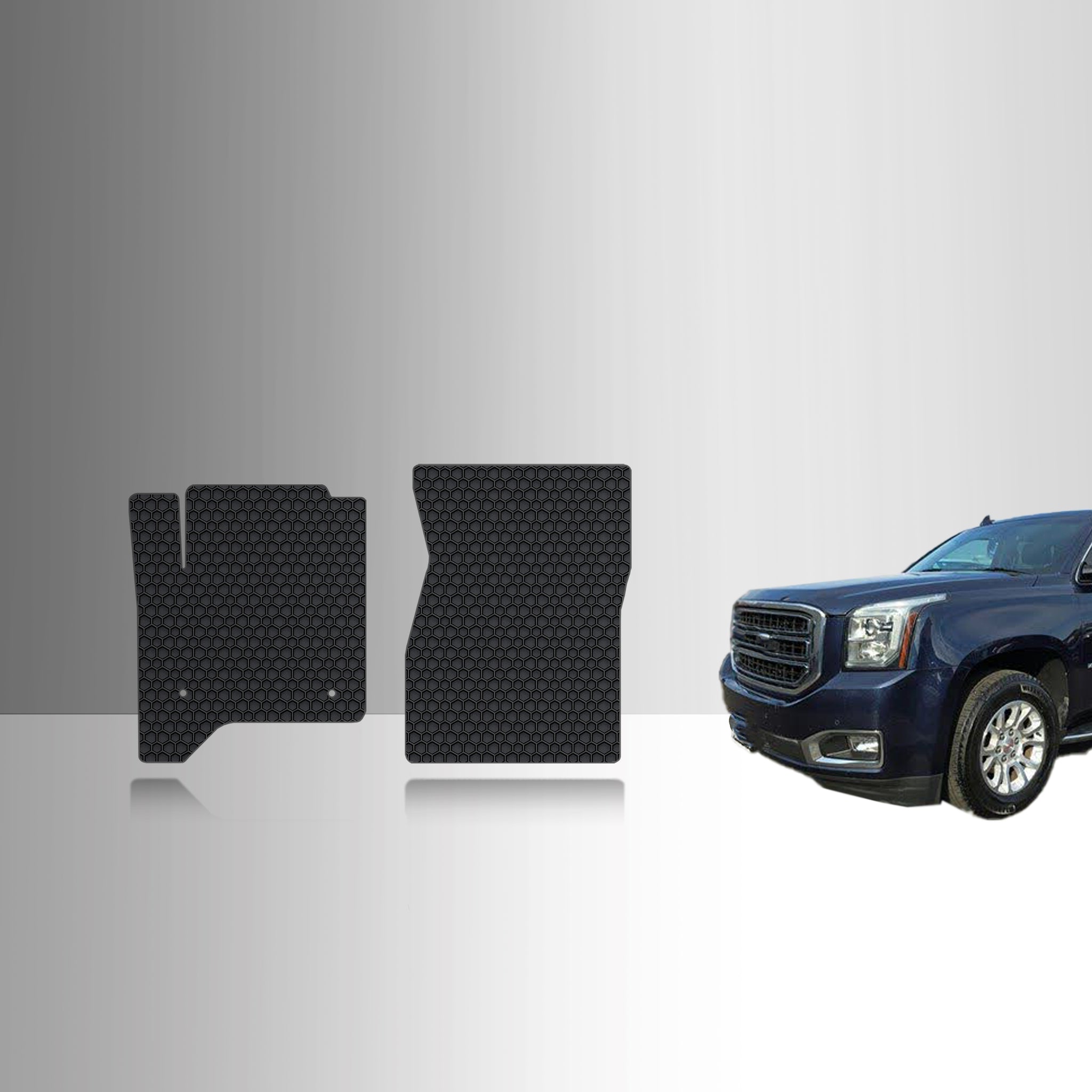 CUSTOM FIT FOR GMC Yukon Denali 2020 Two Front Mats