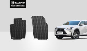CUSTOM FIT FOR LEXUS NX200T 2020 Two Front Mats