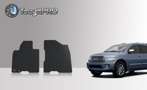 CUSTOM FIT FOR INFINITI QX56 2004 Two Front Mats