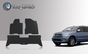 CUSTOM FIT FOR INFINITI QX56 2007 1st & 2nd Row