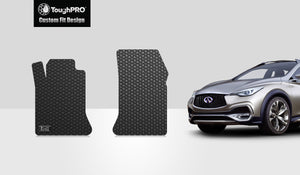 CUSTOM FIT FOR INFINITI QX30 2017 Two Front Mats